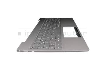 5CB0U42543 Original Lenovo Tastatur inkl. Topcase DE (deutsch) grau/grau mit Backlight