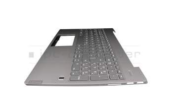 5CB0U42543 Original Lenovo Tastatur inkl. Topcase DE (deutsch) grau/grau mit Backlight