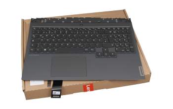 5CB0Z26897 Original Lenovo Tastatur inkl. Topcase DE (deutsch) schwarz/grau mit Backlight