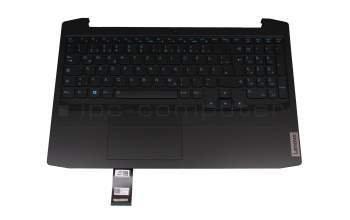 5CB0Z33221 Original Lenovo Tastatur inkl. Topcase DE (deutsch) schwarz/schwarz mit Backlight