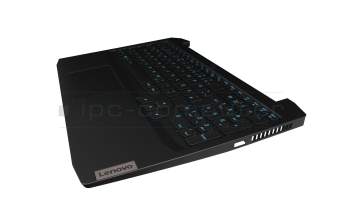 5CB0Z33221 Original Lenovo Tastatur inkl. Topcase DE (deutsch) schwarz/schwarz mit Backlight