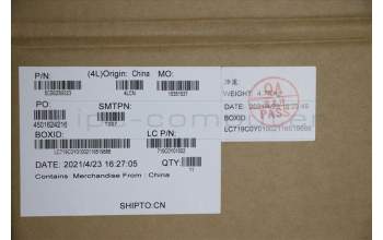 Lenovo 5CB0Z69323 COVER COVER A_COVER_SUB_ASSY_AL