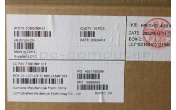 Lenovo 5CB0Z69481 COVER FRU COVER D_COVER_ASSY_TEXTURE