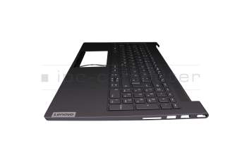 5CB1B10119 Original Lenovo Tastatur inkl. Topcase DE (deutsch) schwarz/grau mit Backlight