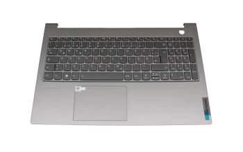 5CB1B34970 Original Lenovo Tastatur inkl. Topcase DE (deutsch) grau/grau mit Backlight