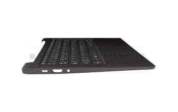 5CB1C13390 Original Lenovo Tastatur inkl. Topcase DE (deutsch) dunkelgrau/grau mit Backlight