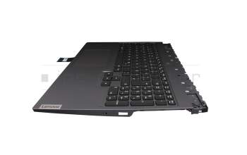 5CB1C14955 Original Lenovo Tastatur inkl. Topcase DE (deutsch) schwarz/grau mit Backlight