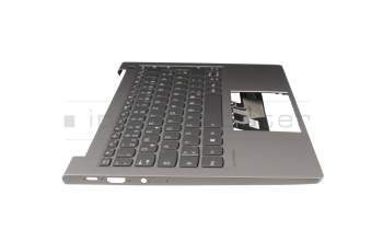 5CB1C72420 Original Lenovo Tastatur inkl. Topcase DE (deutsch) schwarz/grau mit Backlight