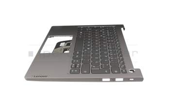 5CB1C72420 Original Lenovo Tastatur inkl. Topcase DE (deutsch) schwarz/grau mit Backlight