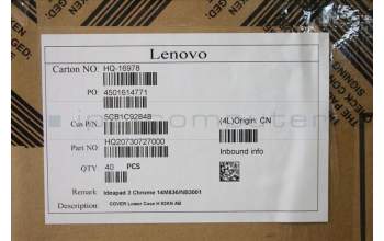 Lenovo 5CB1C92848 COVER Lower Case H 82KN AB