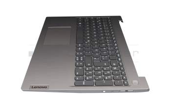 5CB1D03702 Original Lenovo Tastatur inkl. Topcase DE (deutsch) grau/silber