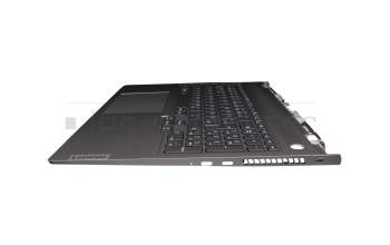 5CB1D04541 Original Lenovo Tastatur inkl. Topcase DE (deutsch) grau/grau mit Backlight