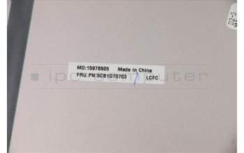 Lenovo 5CB1D70703 COVER LCD Cover L 21B1 UHD