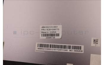 Lenovo 5CB1G06770 COVER LCD Cover W 21AR TOUCH AG