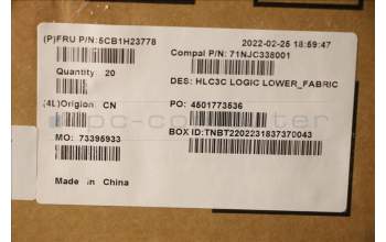 Lenovo 5CB1H23778 COVER Lower Case C 82UD