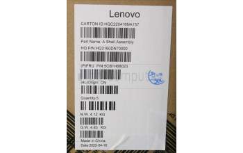 Lenovo 5CB1H68023 COVER LCD Cover H21CYBENT ARGY W/antenna