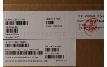 Lenovo 5CB1H77852 COVER Lower Case L 82RK M/B_U