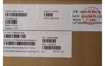 Lenovo 5CB1J18116 COVER JP610_D_COVER_QN20PE_ASSY