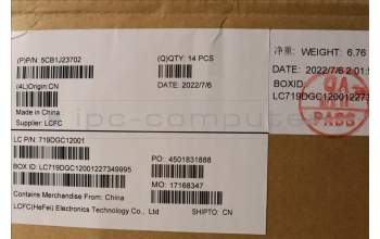 Lenovo 5CB1J23702 COVER LCD Cover L 21EK MGR (5CB1J23702)