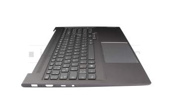 5CB1J38408 Original Lenovo Tastatur inkl. Topcase DE (deutsch) grau/grau mit Backlight