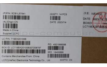 Lenovo 5CB1L57541 COVER FRU ROCP_D_COVER_UMA_WL_ASSY_BK