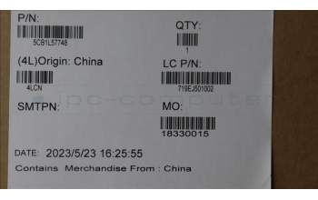 Lenovo 5CB1L57748 COVER E16G1_A_COVER_SUB_ASSY