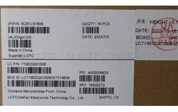 Lenovo 5CB1L57806 COVER KX3B0_A_COVER_SUB_ASSY_PC_FHD_T