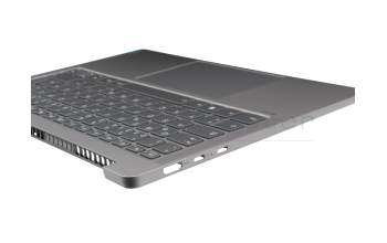 5CB1L72138 Original Lenovo Tastatur inkl. Topcase DE (deutsch) schwarz/grau mit Backlight