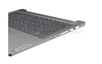 5CB1L72138 Original Lenovo Tastatur inkl. Topcase DE (deutsch) schwarz/grau mit Backlight