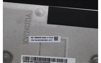 Lenovo 5CB1M21632 COVER FRU LT4E0_D_COVER_WWAN_GREY_ASSY