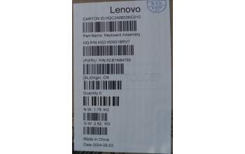 Lenovo 5CB1N84765 Tastatur inkl. Topcase ASM FRA H 83E3 TT