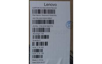 Lenovo 5CB1N90775 Tastatur inkl. Topcase ASM GER H 83E3 LG PST