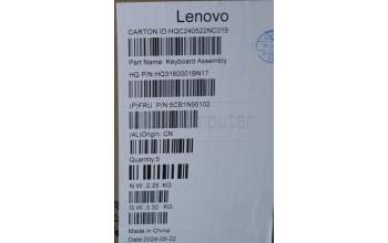 Lenovo 5CB1N95102 Tastatur inkl. Topcase ASM FRA/ENG H83DS FP CB