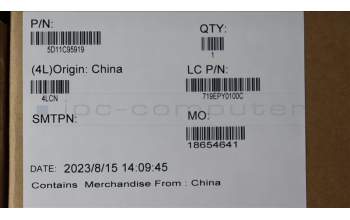 Lenovo 5D11C95919 DISPLAY UHDOLEDTAR/AS400nD-P3FCC-LB+SDC