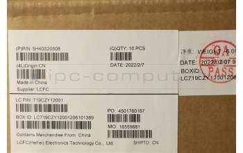 Lenovo 5H40S20508 HEATSINK Thermal module L 82RC FCN