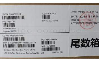 Lenovo 5H41B77313 HEATSINK FRU JP6A0_DIS_THM_ASSY_DELTA