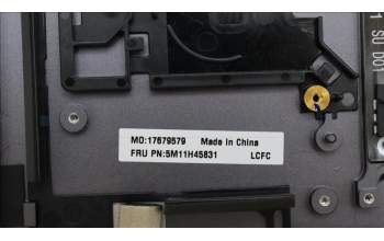 Lenovo 5M11H45831 MECH_ASM KBD BZL,WL,GY,SRX,FRA/ENG