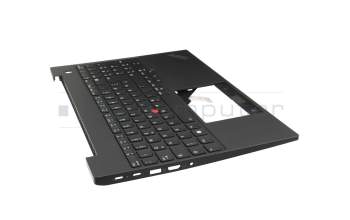 5M11H94873 Original Lenovo Tastatur inkl. Topcase DE (deutsch) schwarz/schwarz mit Backlight und Mouse-Stick