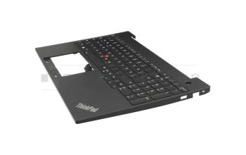 5M11H94873 Original Lenovo Tastatur inkl. Topcase DE (deutsch) schwarz/schwarz mit Backlight und Mouse-Stick