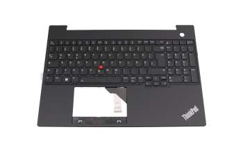 5M11H94874 Original Lenovo Tastatur inkl. Topcase DE (deutsch) schwarz/schwarz mit Backlight und Mouse-Stick