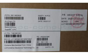 Lenovo 5M11M22622 MECH_ASM BASE COVER,ASM,WLAN