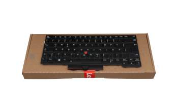 5N20W67807 Original Lenovo Tastatur DE (deutsch) schwarz mit Backlight und Mouse-Stick