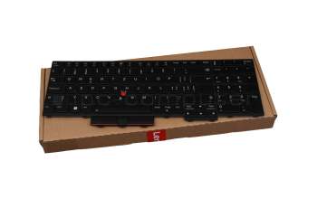 5N20W68239 Original Lenovo Tastatur CH (schweiz) schwarz mit Backlight und Mouse-Stick