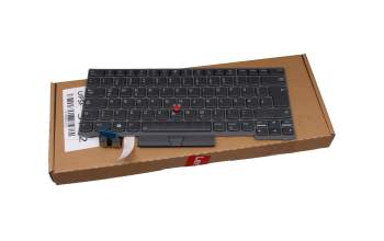 5N21B08351 Original Lenovo Tastatur DE (deutsch) schwarz mit Backlight und Mouse-Stick