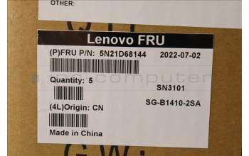 Lenovo 5N21D68144 NB_KYB CS22 FL TOP,BK-NBL,LTN,SWE/FIN