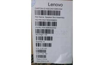 Lenovo 5SB0S32042 SPEAKERINT speaker H 83D2 L+R