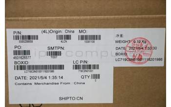 Lenovo 5SB0Z88658 SPEAKERINT FRU PACK 1VP 2W 4OHM MAIN L+R