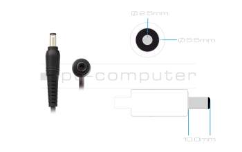 6-51-A11E2-010 Clevo Netzteil 120,0 Watt abgerundete Bauform von Delta Electronics