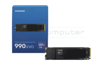 Samsung 990 EVO MZ-V9E1T0BW PCIe NVMe SSD Festplatte 1TB (M.2 22 x 80 mm) (bis zu 5000 MB/s)