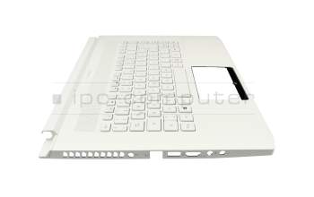 6B.C4HN1.009 Original Acer Tastatur inkl. Topcase DE (deutsch) weiß/weiß mit Backlight